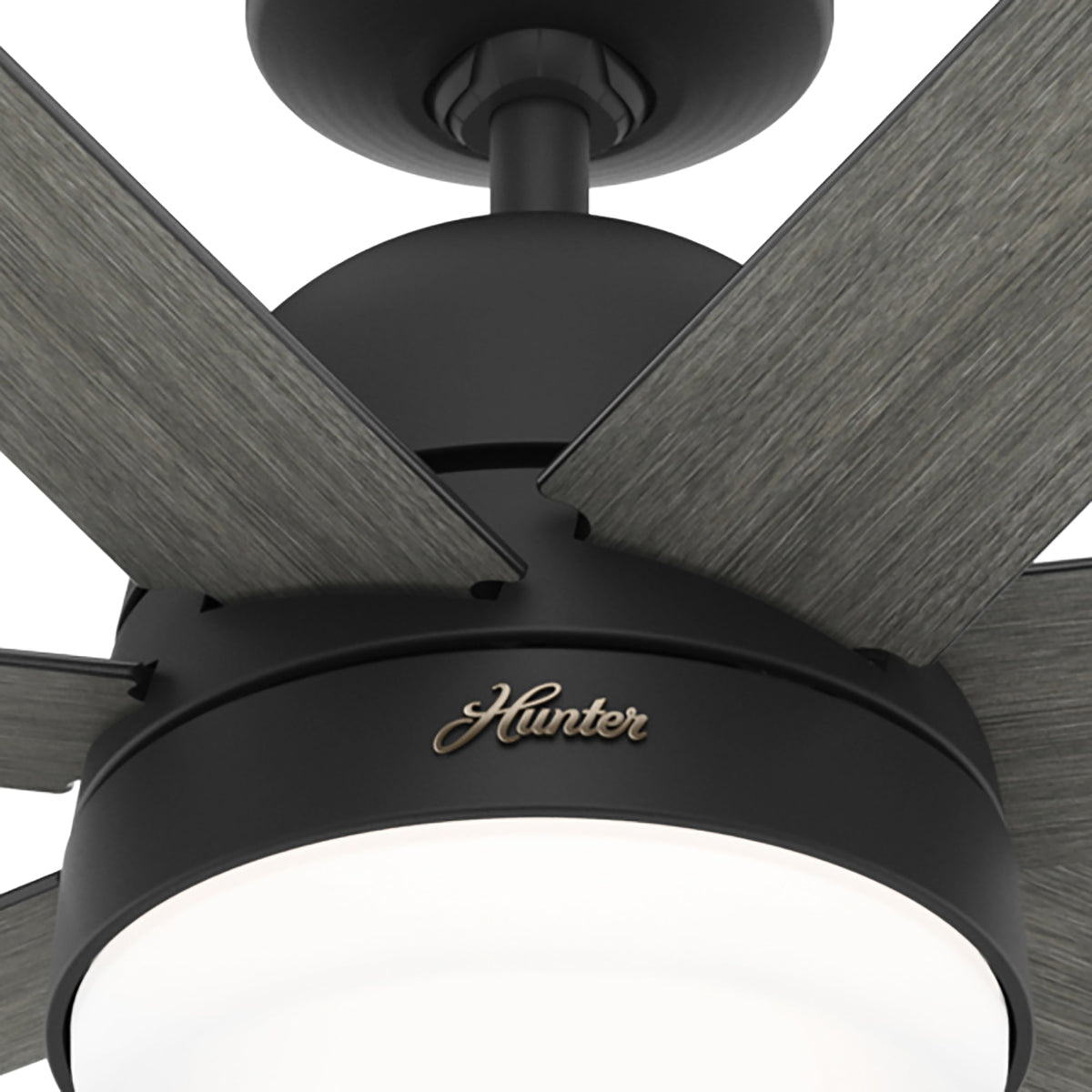 70 inch Phenomenon Wi-Fi ENERGY STAR® Matte Black Ceiling Fan with LED Light Kit and Wall Control