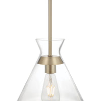 9.75'' Amarella Modern Gold 1 Light Pendant