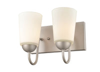 10'' Ivey Lake Satin Nickel 2 Light Bath Vanity