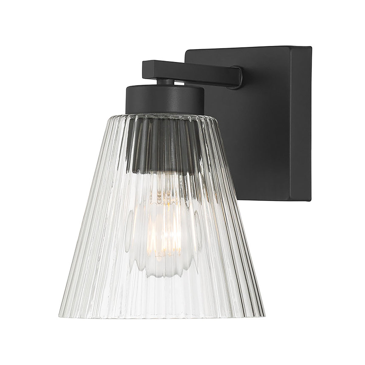 5.75'' Riville Matte Black 1 Light Wall Sconce