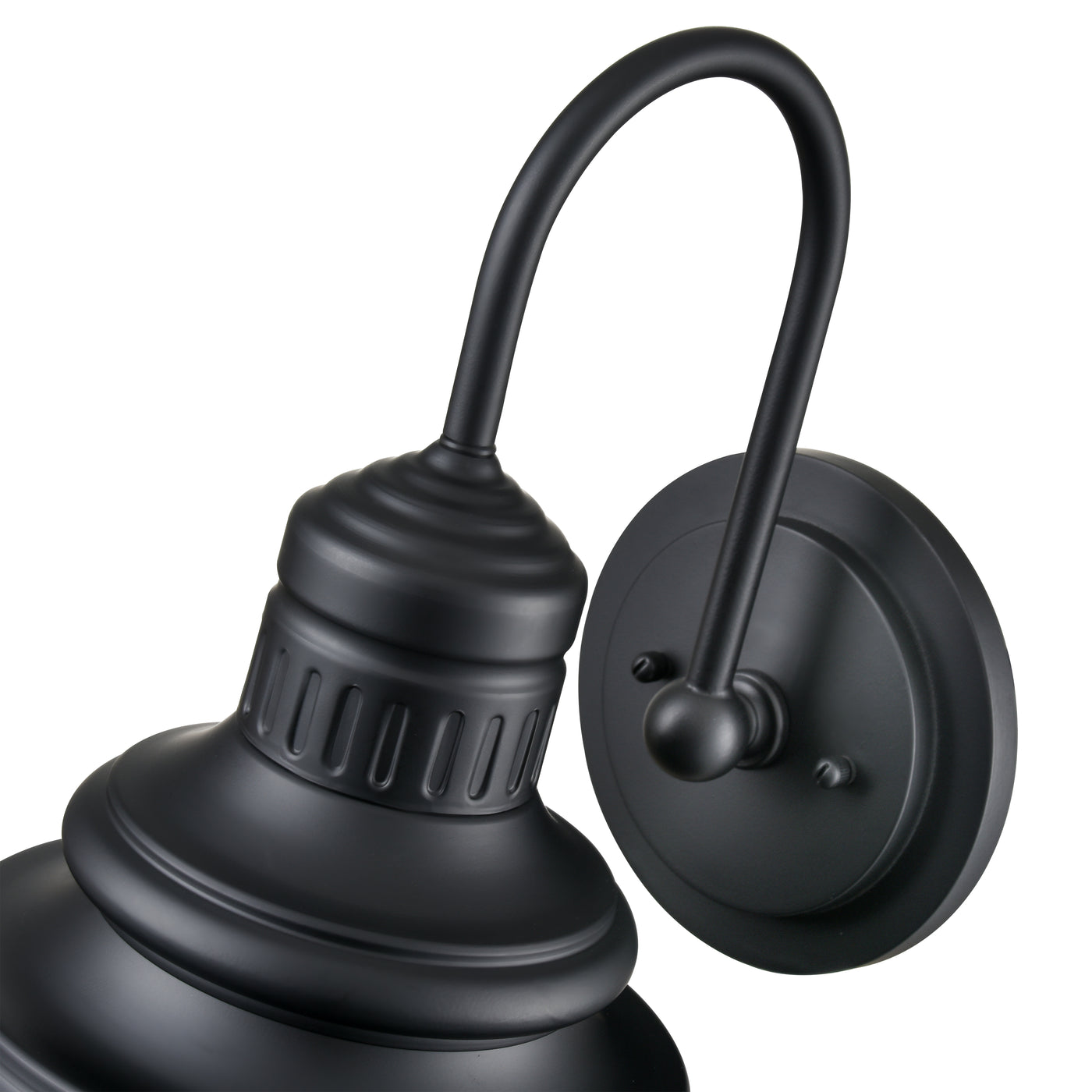 13'' Adda Powder Coated Black  Light Wall Sconce