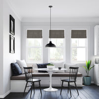7.25'' R Series Satin Black 1 Light Pendant