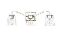 23.5'' Avenna Polished Nickel 3 Light Bath Vanity