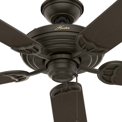 52 inch Sea Air New Bronze Indoor/Outdoor Ceiling Fan and Pull Chain
