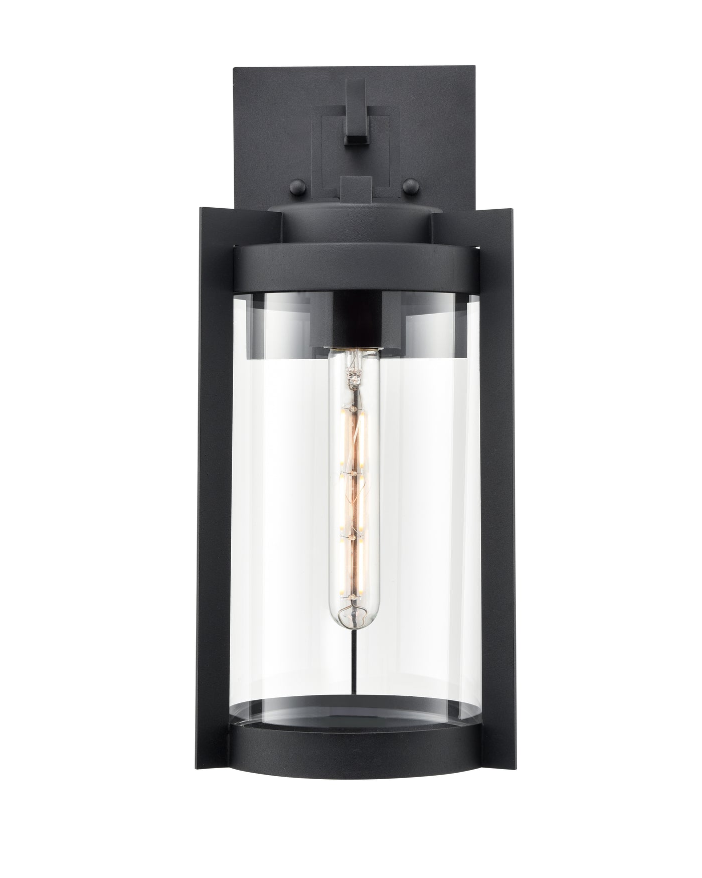 7.88'' Ellway Textured Black 1 Light Wall Sconce