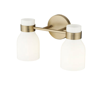 14'' Corella Modern Gold 2 Light Bath Vanity