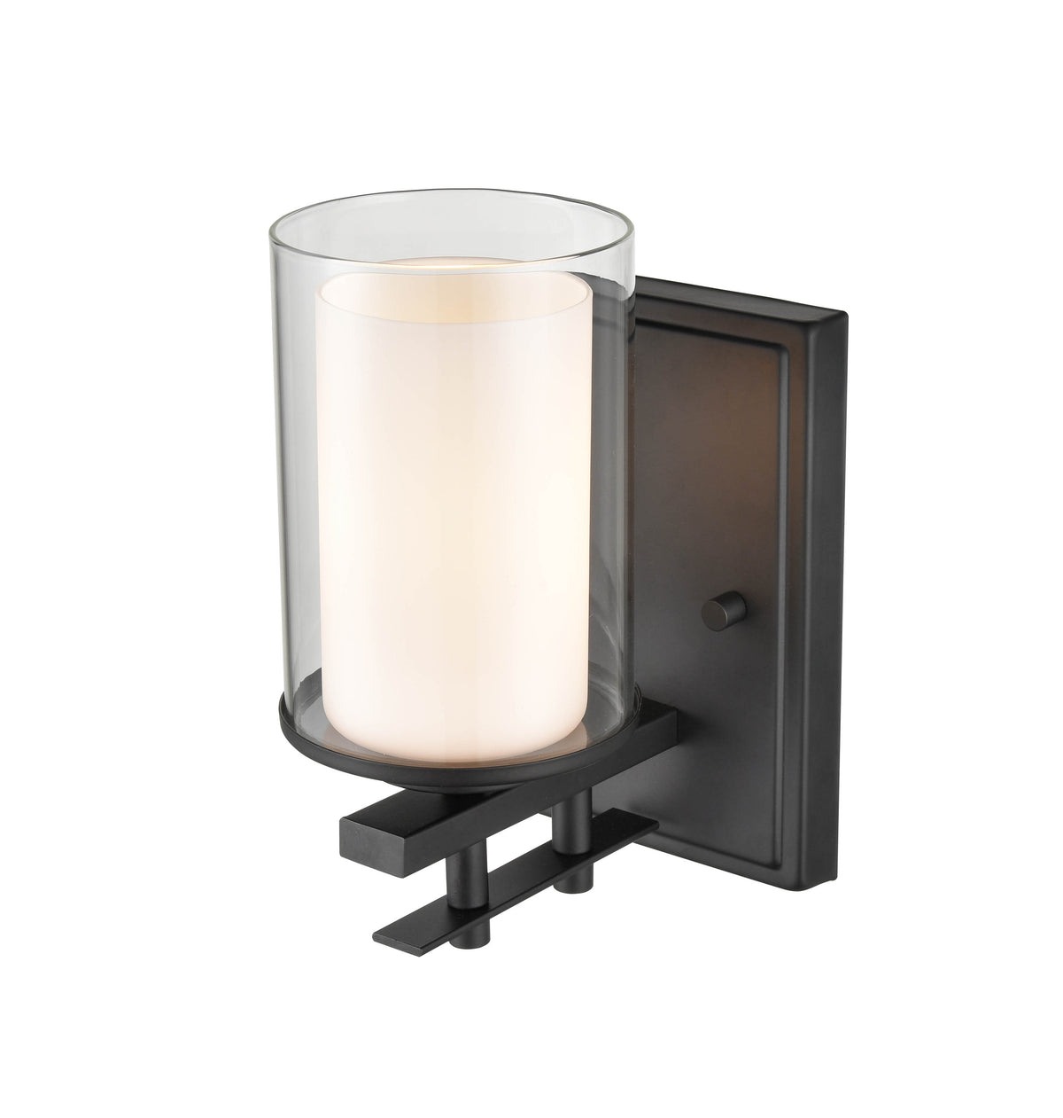 4.75'' Huderson Matte Black 1 Light Wall Sconce