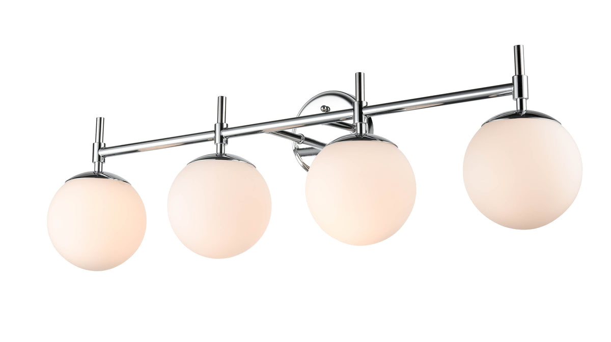 33''  Chrome 4 Light Bath Vanity