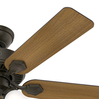 44 inch Swanson ENERGY STAR® New Bronze Ceiling Fan with LED Light Kit