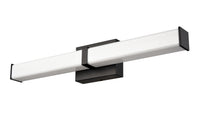 24'' Tron Matte Black  Vanity Light