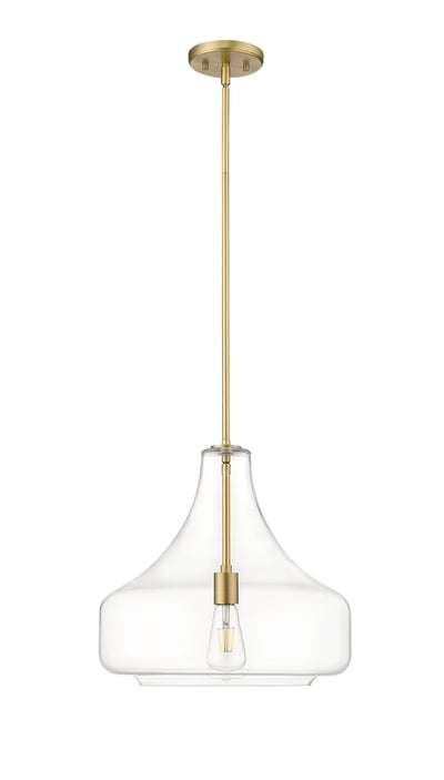 16'' Madelynn Vintage Brass 1 Light Pendant