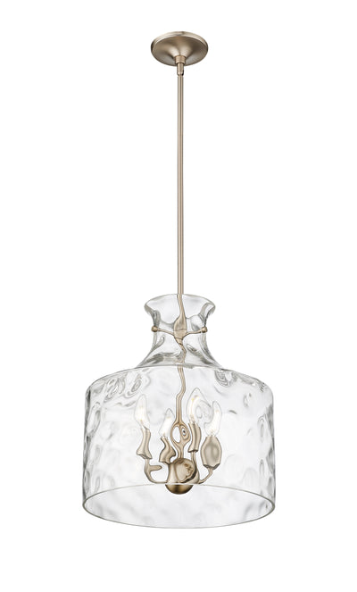 16.5'' Santorini Modern Gold 4 Light Pendant