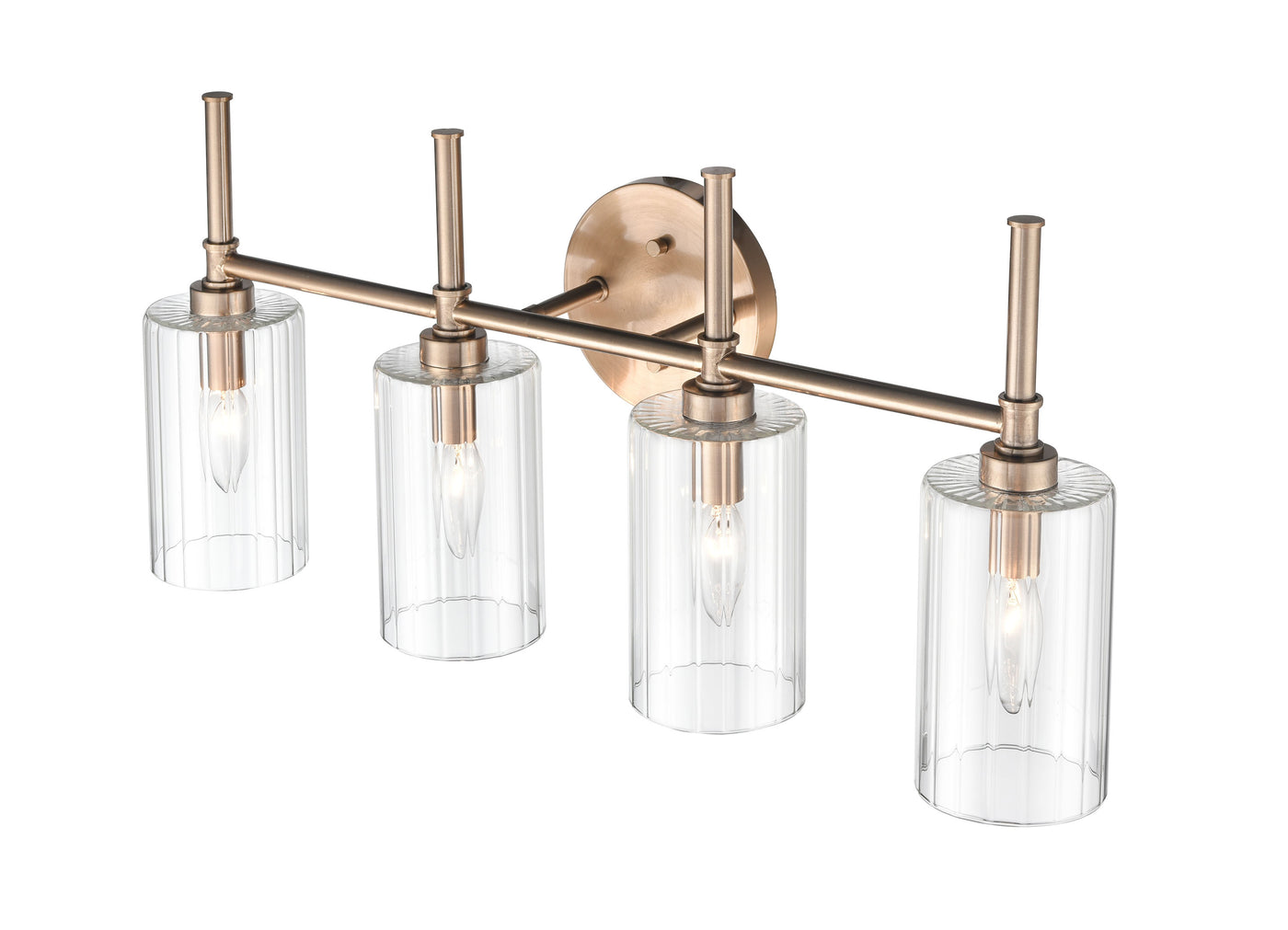25.5'' Chastine Modern Gold 4 Light Bath Vanity