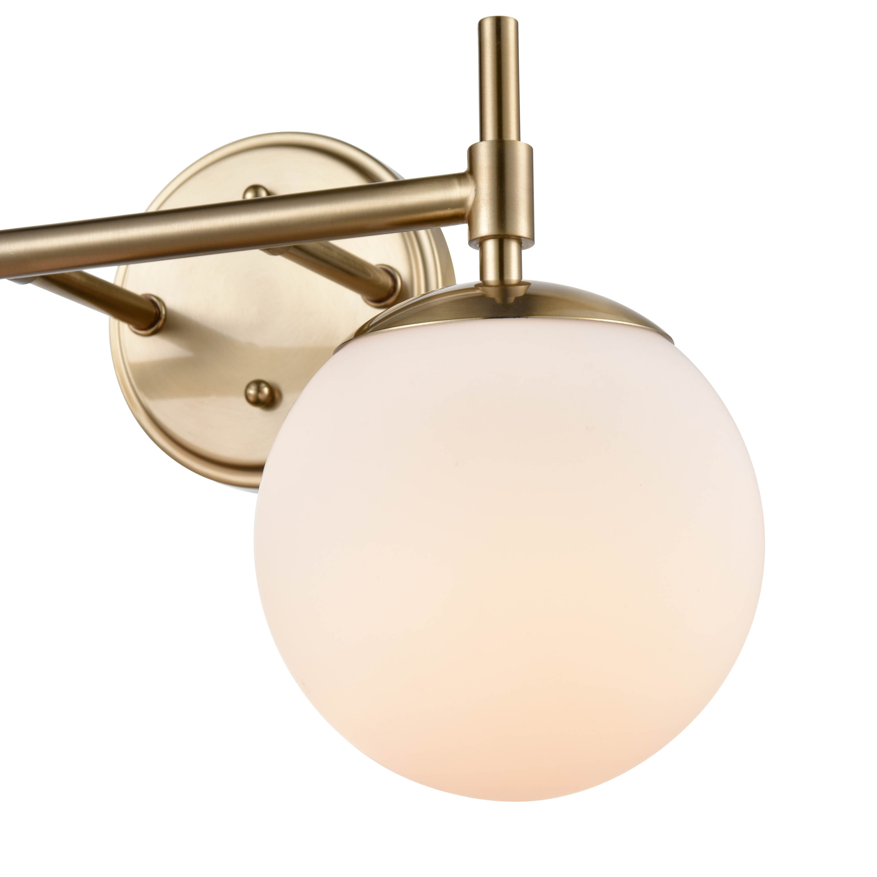 15.5''  Modern Gold 2 Light Bath Vanity