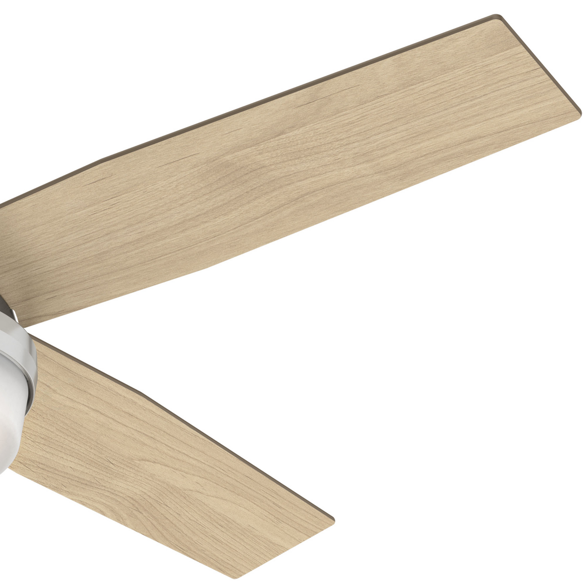 52 inch Dempsey Brushed Nickel LED Ceiling Fan With Handheld Remote