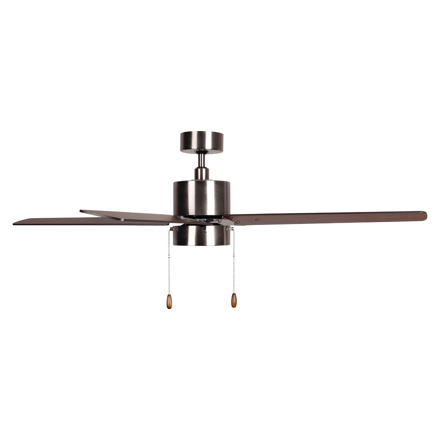 52 Inch Aldea IV AC Brushed Nickel Indoor Ceiling Fan 4-Blade Reversible