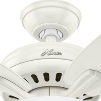 52 inch Newsome Fresh White LED Ceiling Fan with Pull Chain