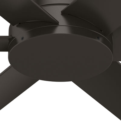 44 inch Kennicott Premier Bronze Damp Rated Ceiling Fan and Wall Control