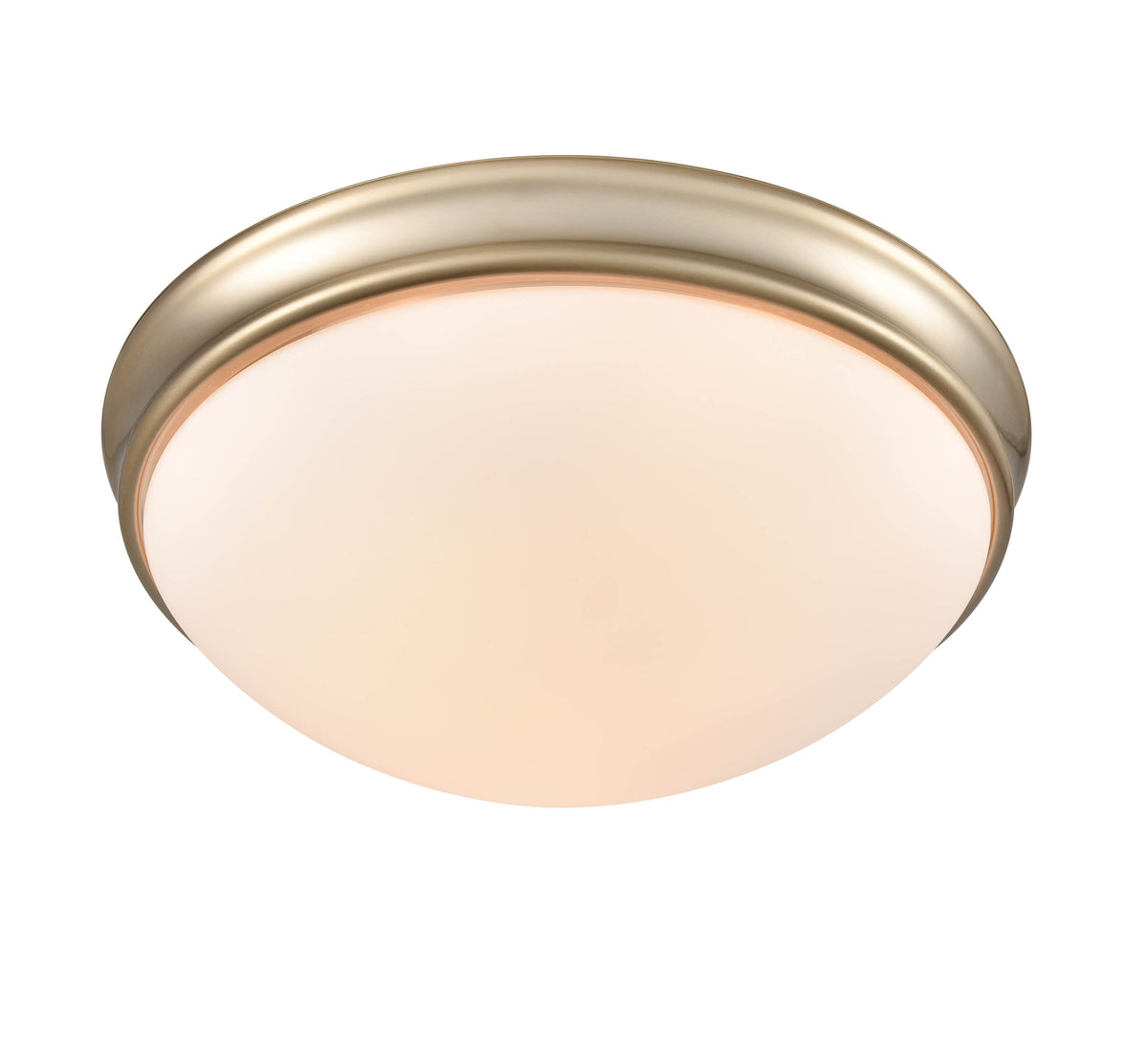 5'' Baumann Modern Gold 3 Light Flush Mount