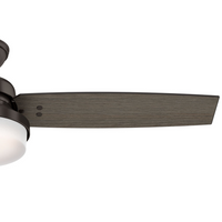 52 inch Sentinel Premier Bronze Ceiling Fan with LED Light Kit and Handheld Remote