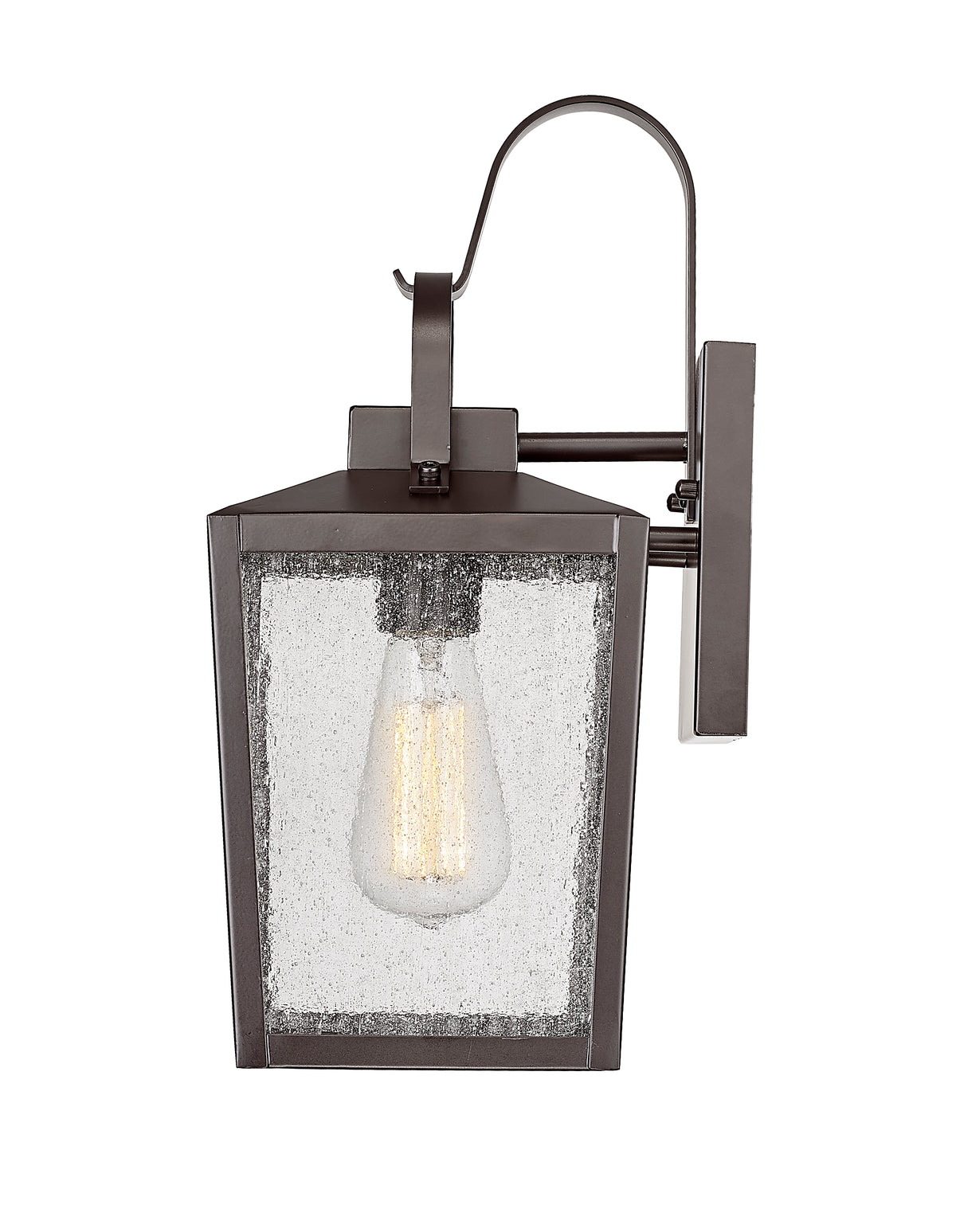 16-inch Devens Powder Coated Bronze 1-Light Outdoor Wall Sconce