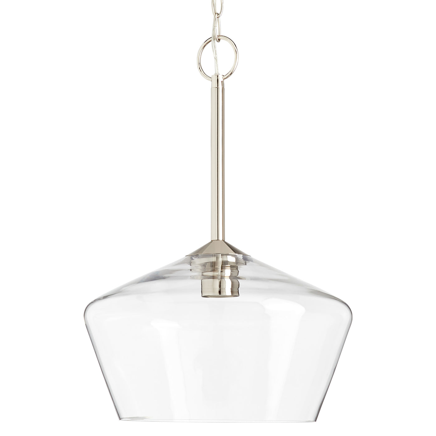 20'' Morbelle Polished Nickel 1 Light Pendant