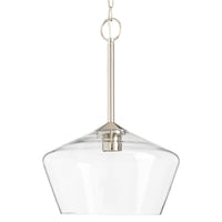 20'' Morbelle Polished Nickel 1 Light Pendant
