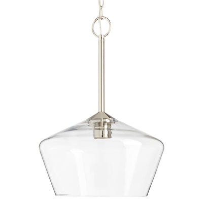 20'' Morbelle Polished Nickel 1 Light Pendant