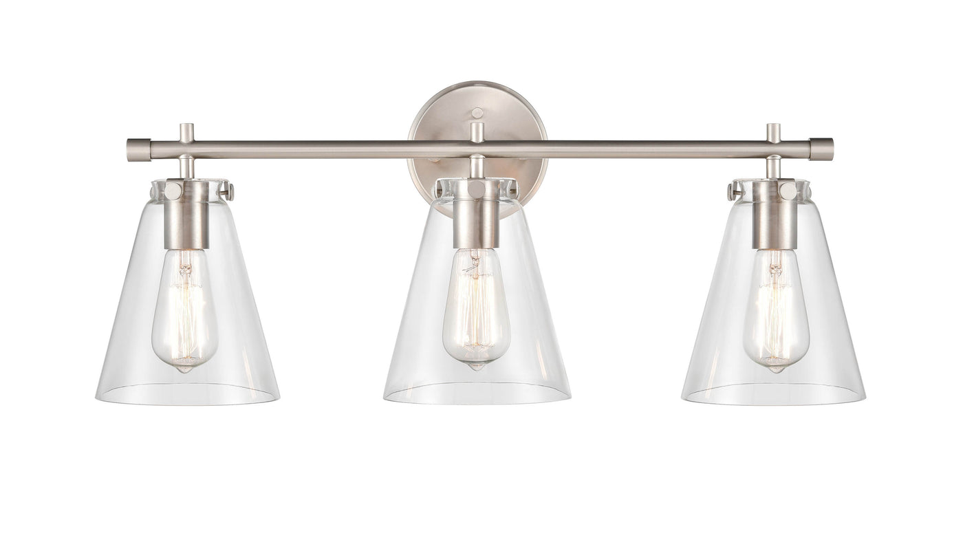 27'' Aliza Brushed Nickel 3 Light Bath Vanity