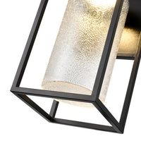 7.68''  Powder Coated Black  Light Wall Sconce