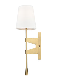 5.5''  Vintage Brass 1 Light Wall Sconce
