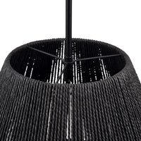 20.75'' Elise Matte Black 3 Light Pendant