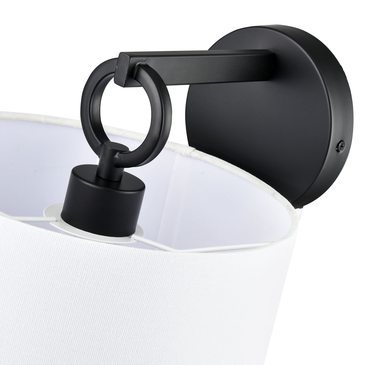 9.88'' Braxstan Matte Black 1 Light Wall Sconce