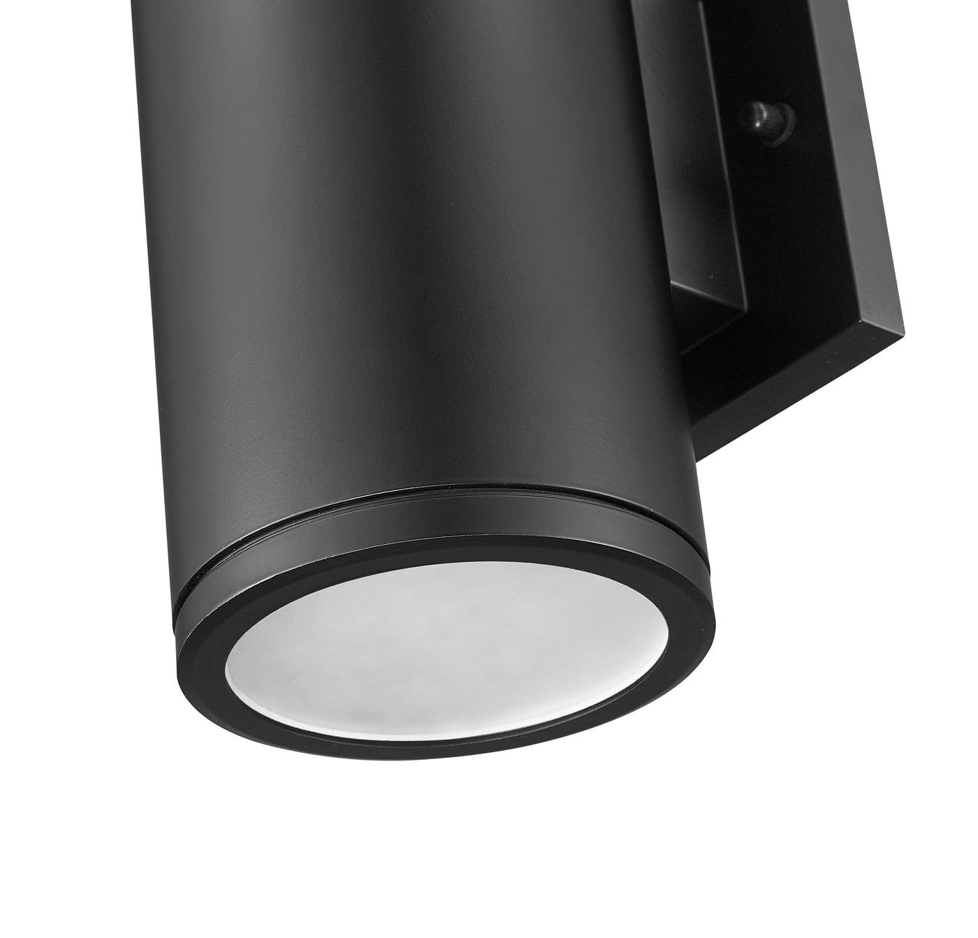 10.62-inch Vegas Powder Coated Black 1-Light Outdoor Wall Sconce