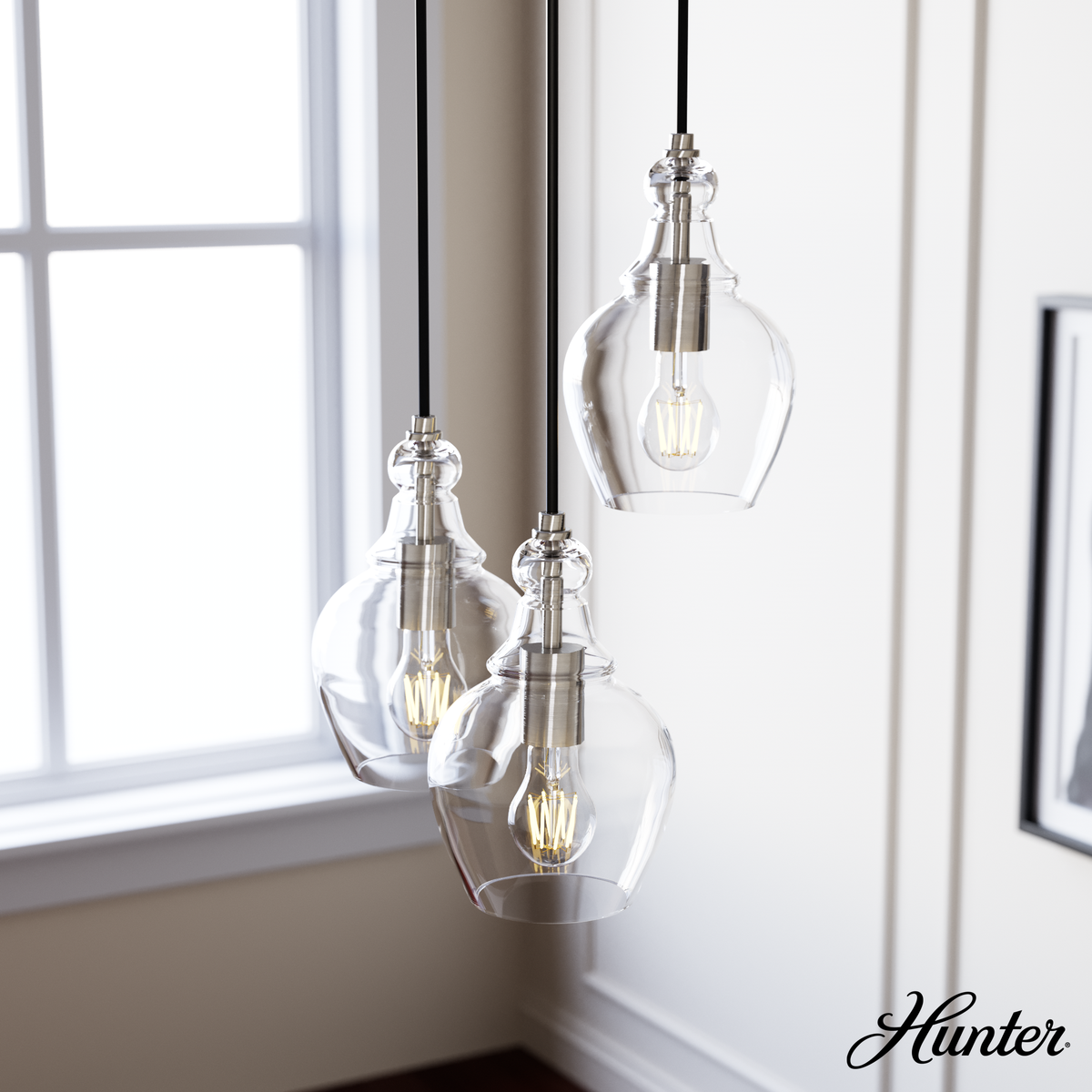 Sunjai 40-inch 9-light Brushed Nickel Chandelier