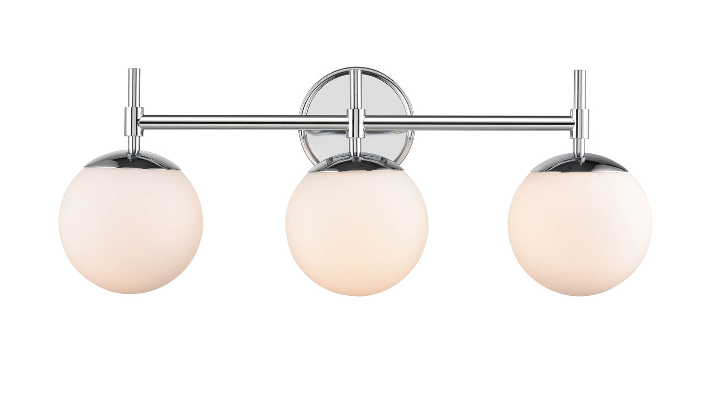 24''  Chrome 3 Light Bath Vanity