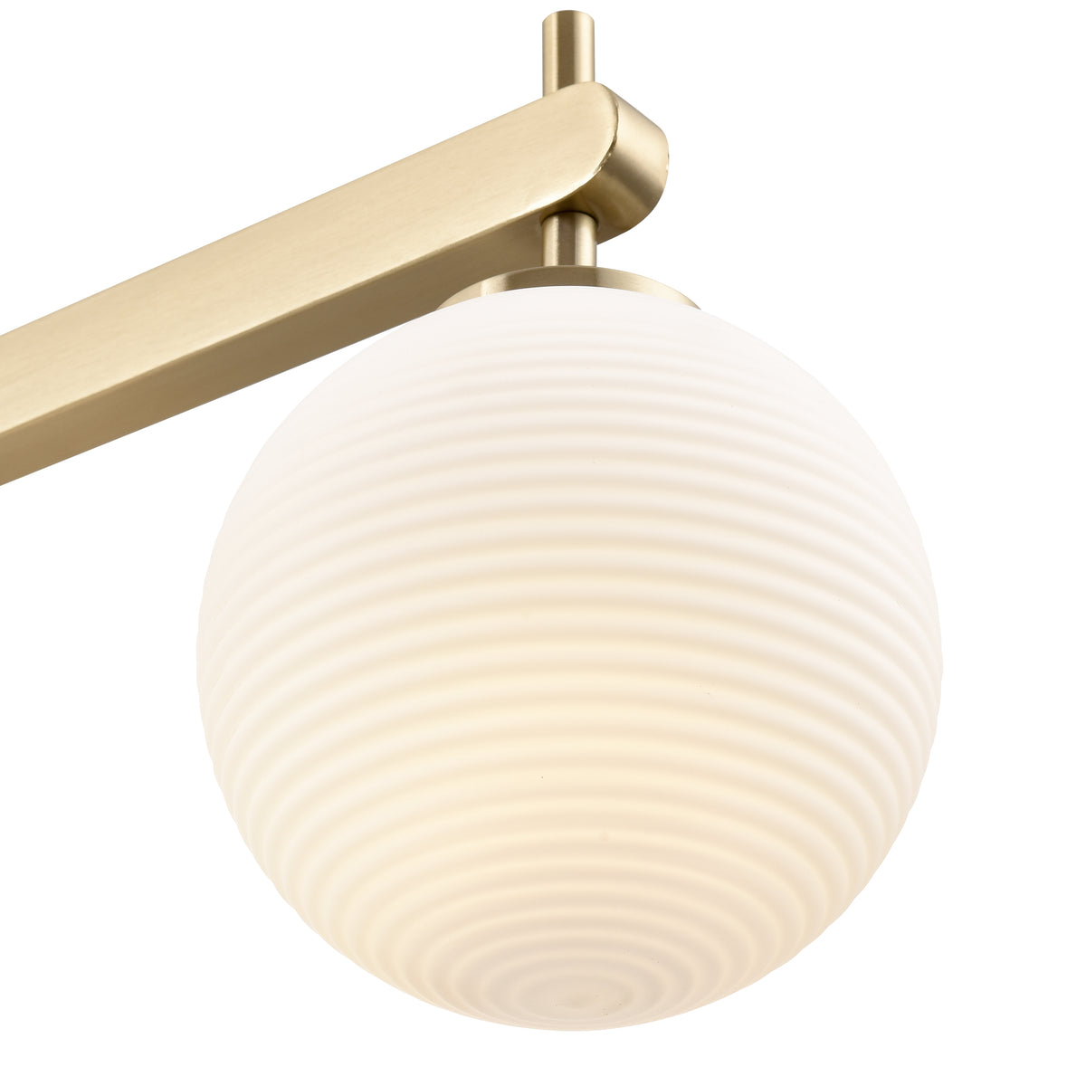 9.25'' Coretta Modern Gold 5 Light Linear Chandelier