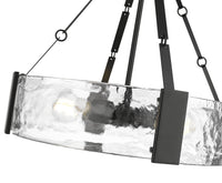 19.75'' Rezi Matte Black 3 Light Pendant