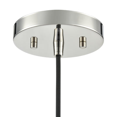 14.5'' Khrisa Polished Nickel 1 Light Pendant