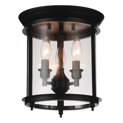 Desire 3 Light Bronze Flush Mount