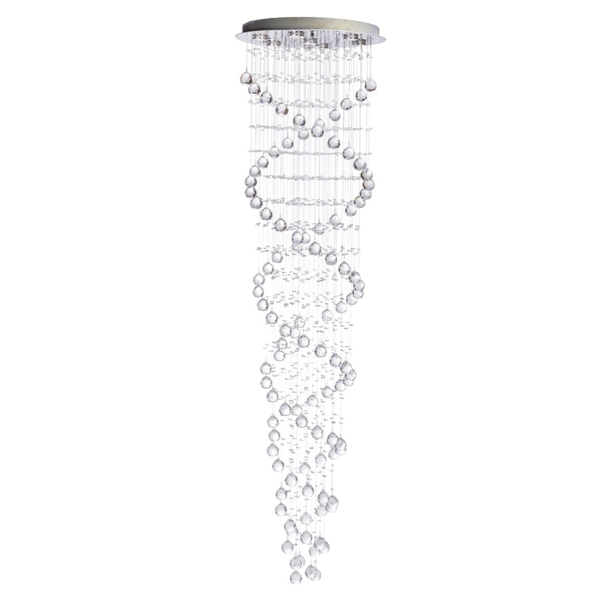 Crystal Chandelier Double Helix | 7 Light