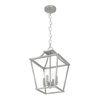 Laurel Ridge 12-inch 4-light Brushed Nickel Lantern Pendant