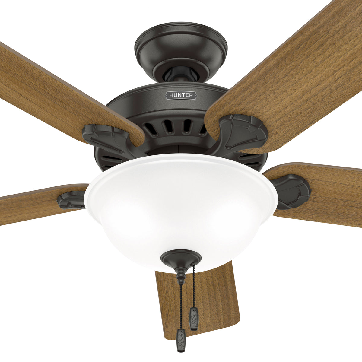 52 inch Pro's Best ENERGY STAR® Noble Bronze Ceiling Fan with LED Light Kit and Pull Chain