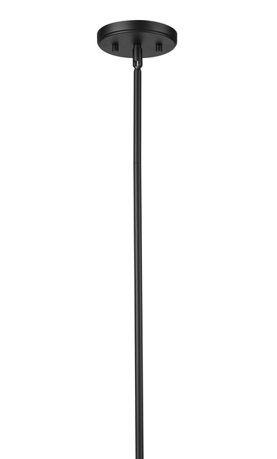 13'' Kayman Matte Black 1 Light Pendant