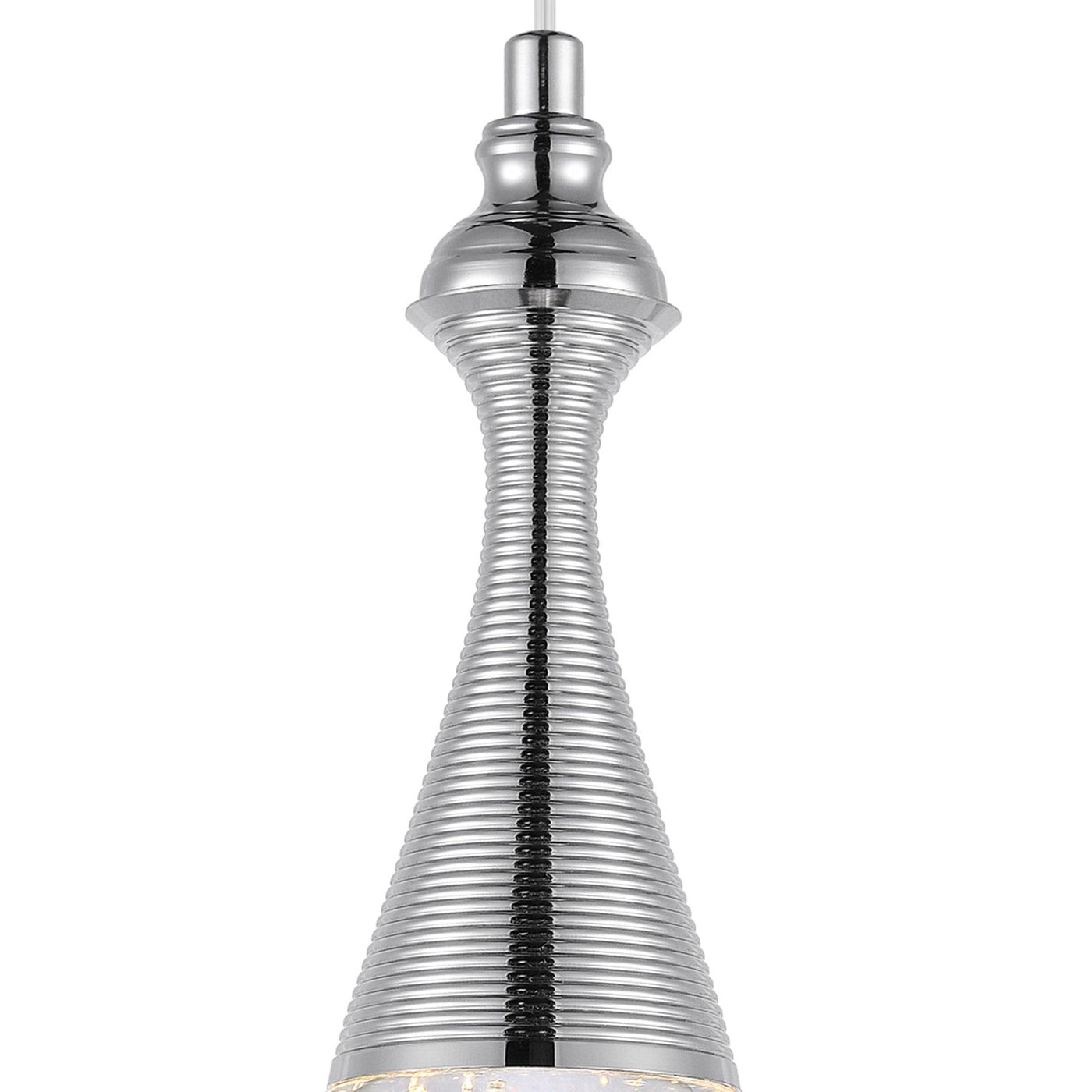 Dior LED Down Mini Chrome Pendant Light