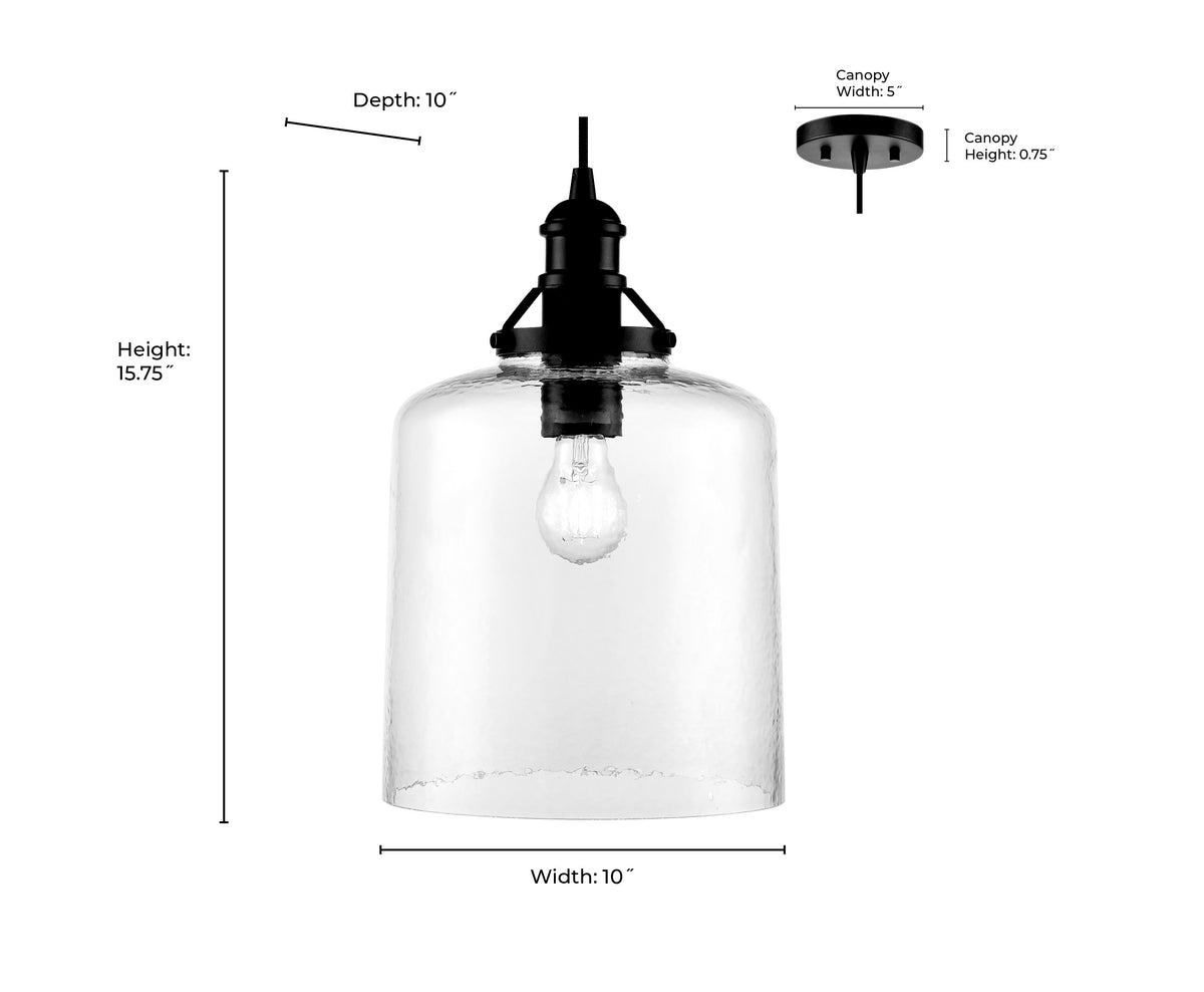 15.75'' Khrisa Brushed Nickel 1 Light Pendant