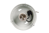 4.5-inch White Fan Light Kit Fitter