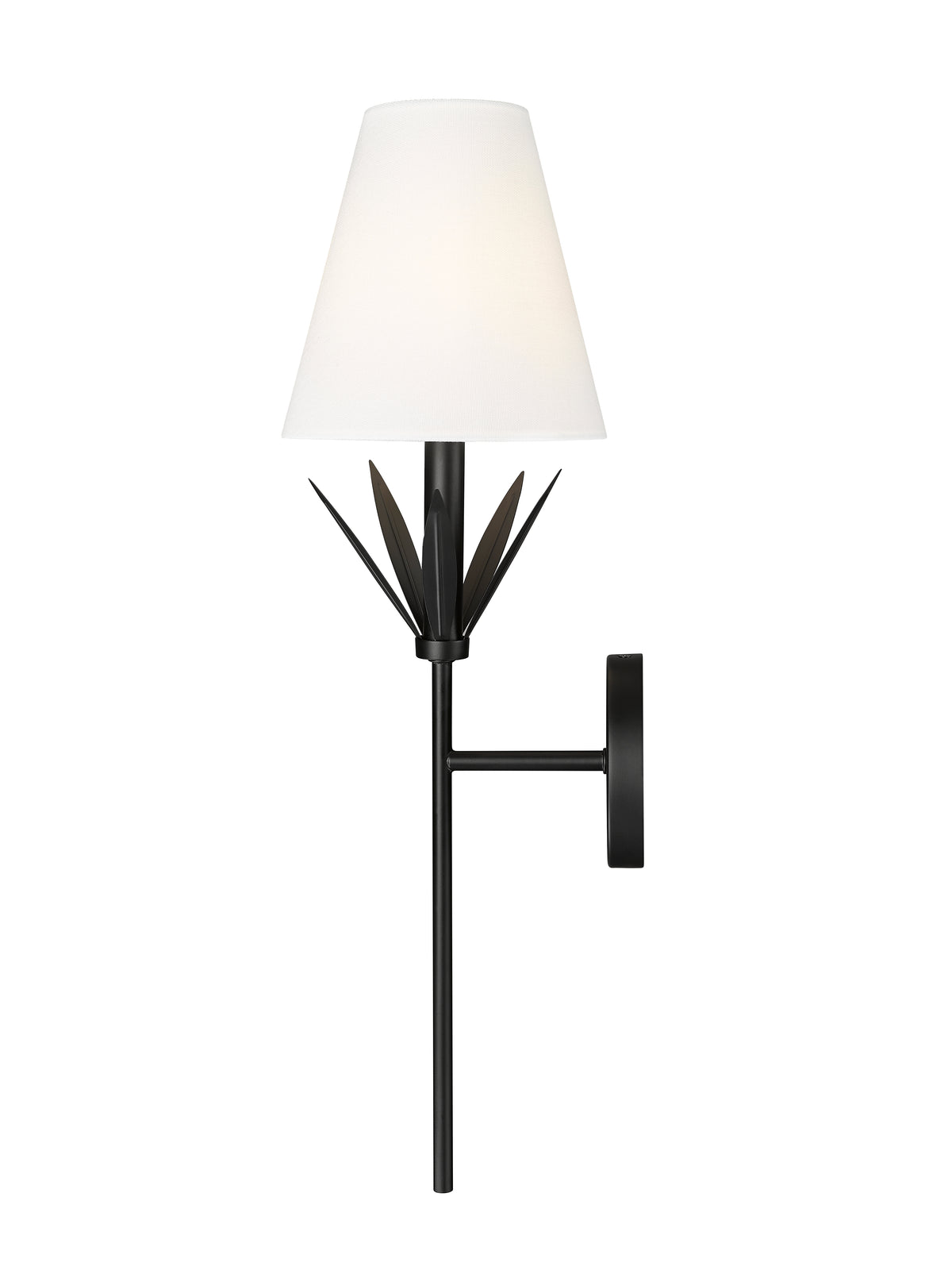 7.25'' Primrose Matte Black 1 Light Wall Sconce