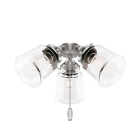 Hunter 3 LED Light Kit Brushed Nickel