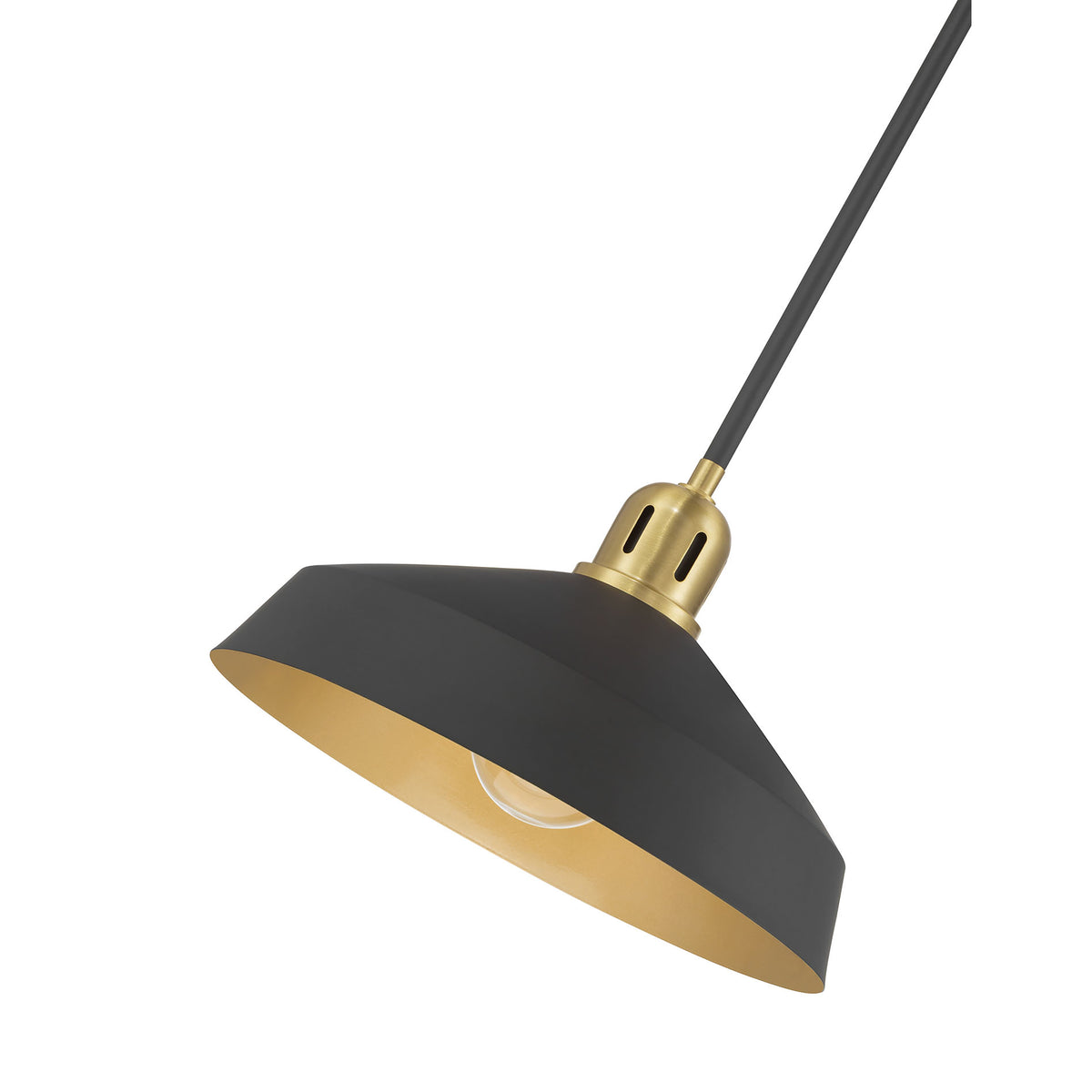 7.5'' Axlen Matte Black 1 Light Pendant